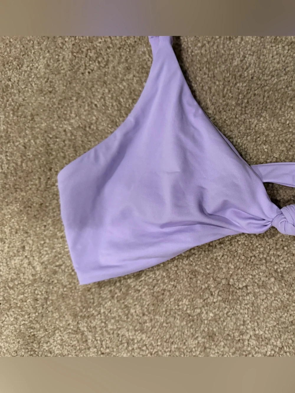 Dippin’ Daisy’s Lavender Bikini Top XL Adjustable Beach NWT